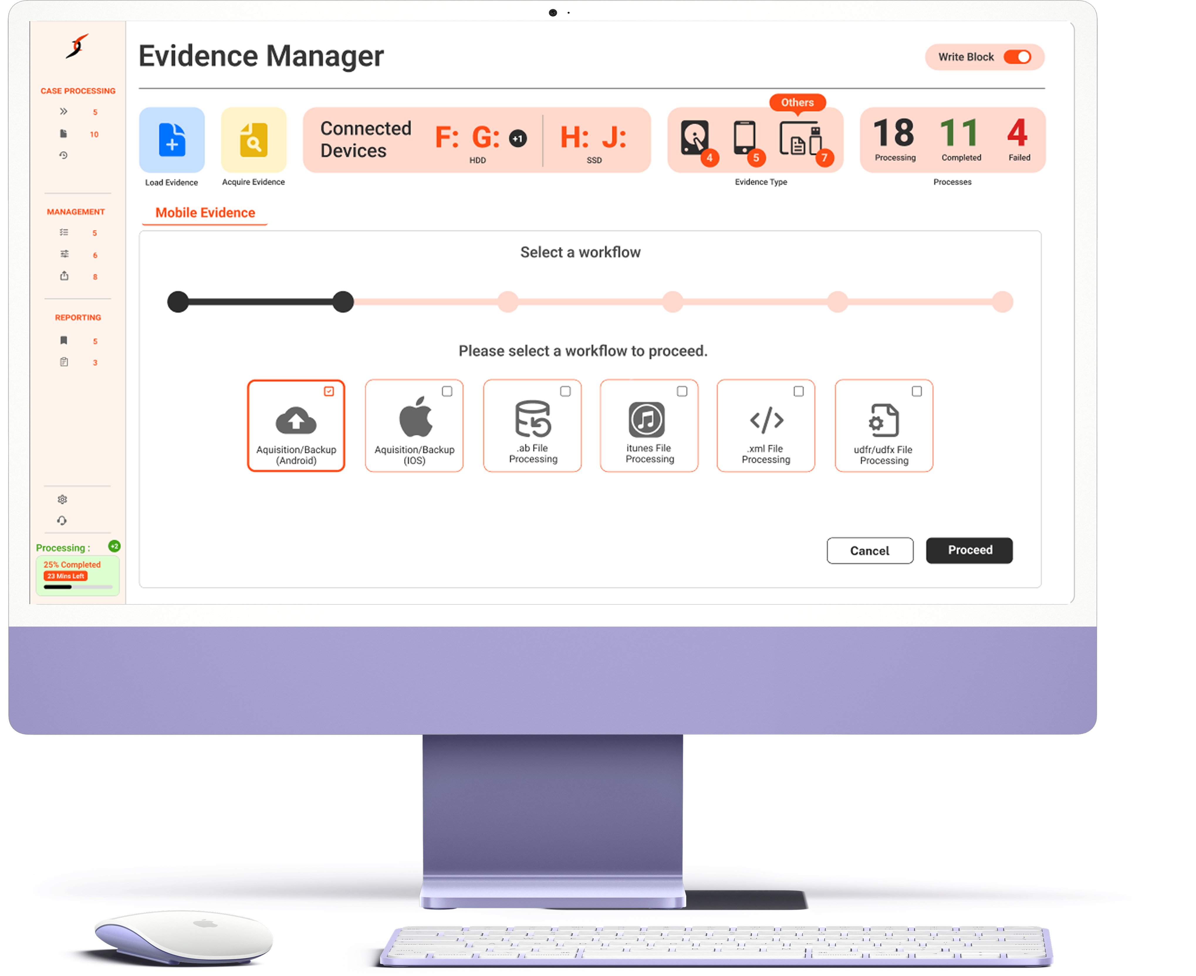 Device Backup Screenshot